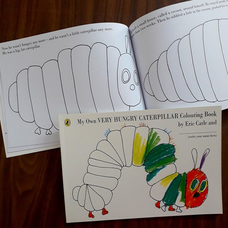 Colouring　Carle　BOOKSETGO　Caterpillar　–　My　Very　Book　Booksetgo　Own　Eric　Hungry　by