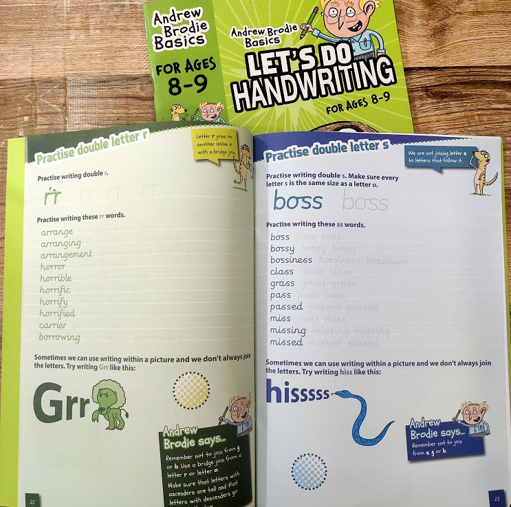 Let s do Handwriting 8 9 by Andrew Brodie Booksetgo BOOKSETGO