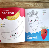 I Can Color: Fruits and Vegetables (Penguin Early Learning Series)