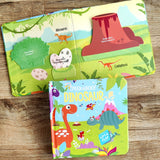 Peekaboo! Dinosaurs: Lift a Flap Board Book for Kids