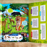 Discovering Delights - Animal Kingdom - Flap Book for Kids (Look and find)