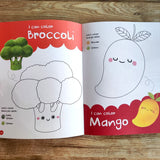 I Can Color: Fruits and Vegetables (Penguin Early Learning Series)