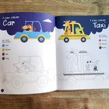 I Can Color: Things that Move (Penguin Early Learning Series)