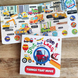 Spot and Learn with Pictures: Things that Move