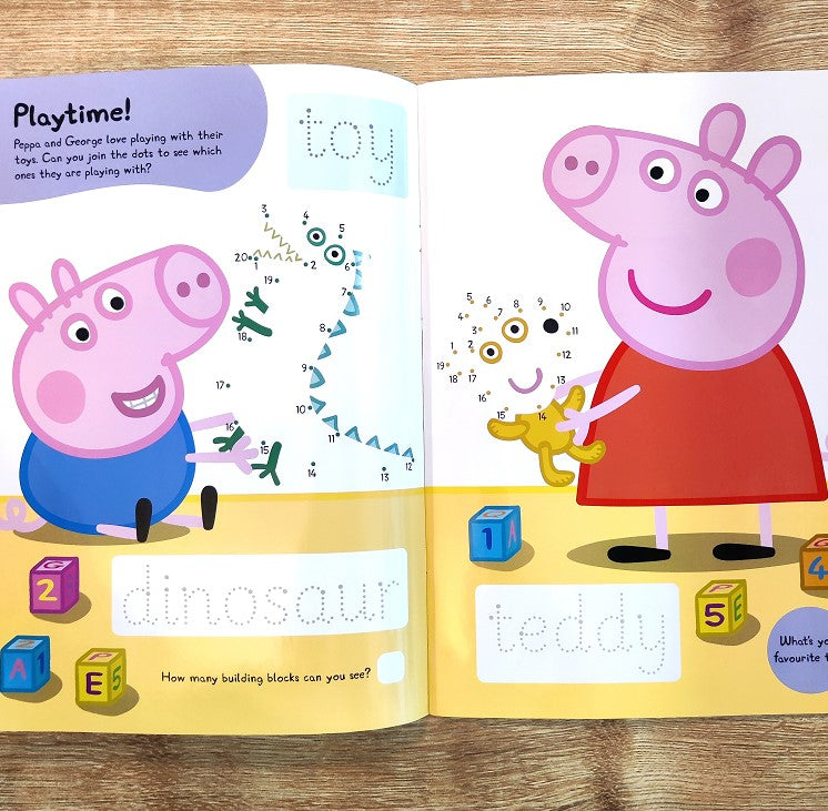 Peppa Pig: Practise with Peppa: Wipe-clean Dot-to-Dot by Ladybird ...