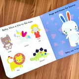 Baby Touch: Hugs and Kisses (A touch-and-feel playbook)