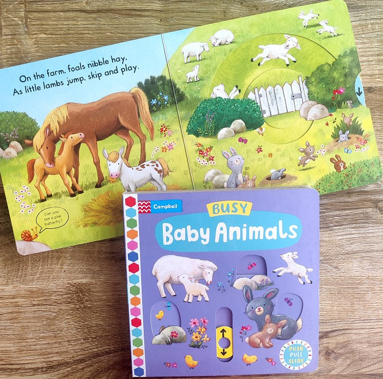 Busy Baby Animals (Campbell Busy Books) by Campbell Books : Booksetgo ...