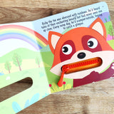 Zip it Up: Fox's Rainbow Quest - Story Board Book with Zip