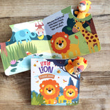 Finger Puppet Board Book: Little Lion