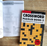 Crossword Puzzles Book 2 - 170+ Engaging Crossword Puzzles | 2000+ Words Vocabulary for Building | Boosts Cognitive Skills