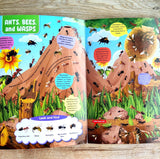 Discovering Delights - Insects and Reptiles - Flap Book for Kids (Look and find)