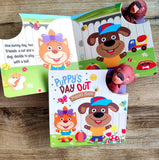 Finger Puppet Board Book: Puppy's Day Out