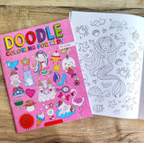 Doodle Coloring for Kids (Pink Edition)