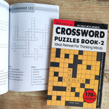 Crossword Puzzles Book 2 - 170+ Engaging Crossword Puzzles | 2000+ Words Vocabulary for Building | Boosts Cognitive Skills