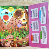 Discovering Delights - Insects and Reptiles - Flap Book for Kids (Look and find)