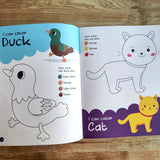 I Can Color: Animals and Birds (Penguin Early Learning Series)