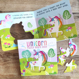 Unicorn Puzzle Book: Board Book with Jigsaw Puzzles for Kids