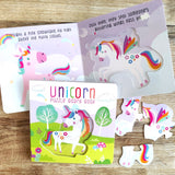 Unicorn Puzzle Book: Board Book with Jigsaw Puzzles for Kids