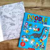 Doodle Coloring for Kids (Blue Edition)