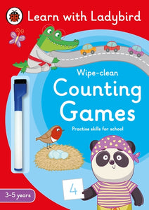 Counting Games: A Learn with Ladybird Wipe-clean Activity Book (3-5 years)