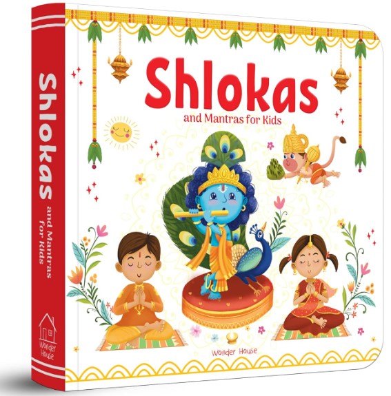 Shlokas and Mantras For Kids - Illustrated Padded Board Book