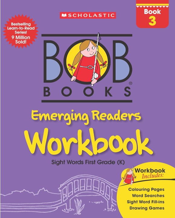 BOB Books : Emerging Readers Workbook - Sight Words First Grade (Book 3)