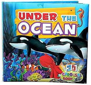 Under The Ocean 3d Carousel Pop-Up Book, 5+ Yrs