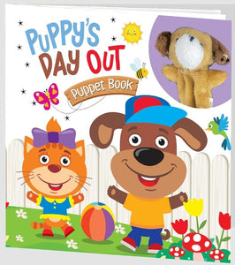 Finger Puppet Board Book: Puppy's Day Out