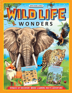 Wildlife Wonders Activity Book for Kids Age 5 -10 years (Voyages of Discovery)