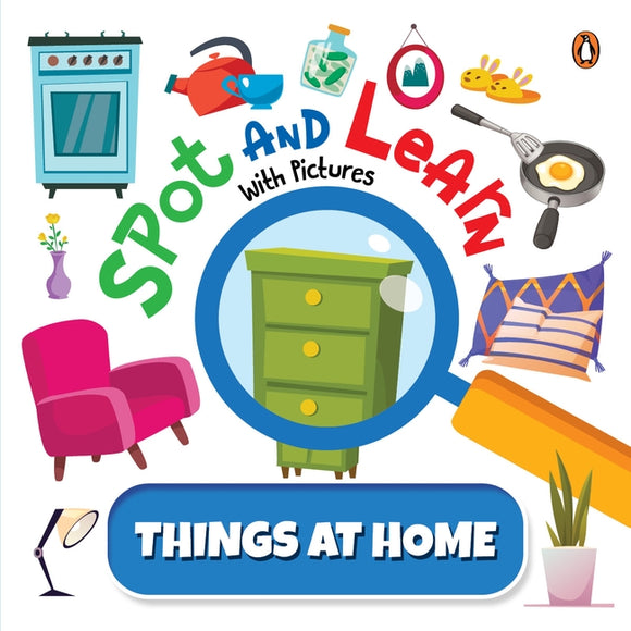 Spot and Learn with Pictures: Things at Home