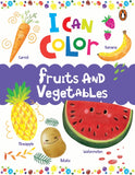 I Can Color: Fruits and Vegetables (Penguin Early Learning Series)