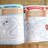 Time Travel Adventure Activity Book for Kids Age 5 -10 years (Voyages of Discovery)