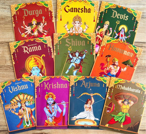 Tales from Indian Mythology (Collection of 10 Books): Story Books For Kids