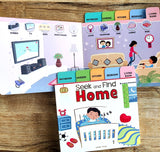 Seek And Find - Home : Early Learning Board Books With Tabs