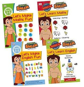 Chhota Bheem GuruKool - Pack 3 (Combo of four books) by DK