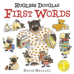 Hugless Douglas First Words Board Book by David Melling