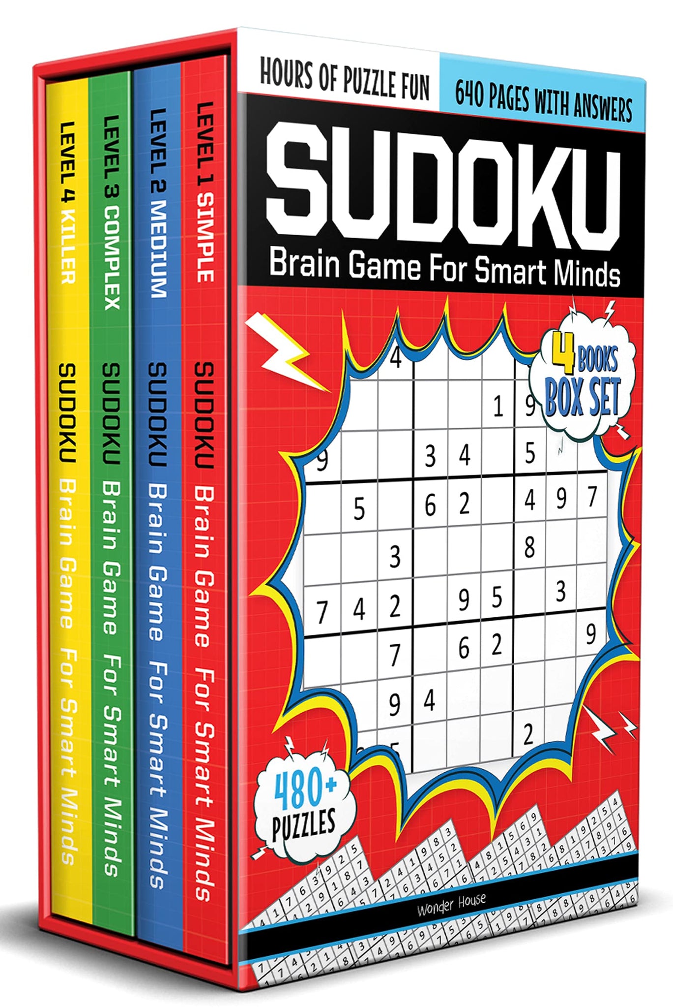 Sudoku: Smart Games - Relax And Silence: Sudoku Easy Over 50 Puzzles &  Solutions