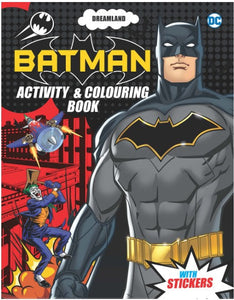 Batman Activity and Colouring Book by Dreamland Publications